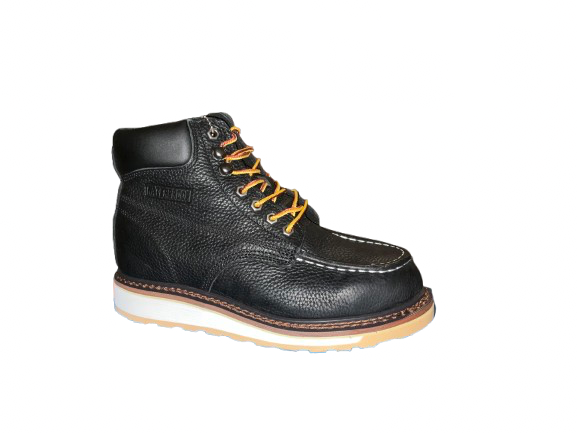 Premium Leather Moc Toe Work Boots